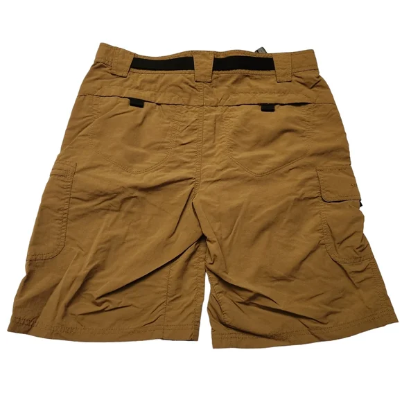 Eddie Bauer Belted Travex Cargo Shorts Size 34 - Picture 3 of 6
